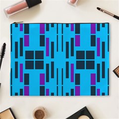 Abstract Pattern Geometric Backgrounds Cosmetic Bag (xl) by Eskimos