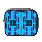 Abstract pattern geometric backgrounds Mini Toiletries Bag (Two Sides) Front