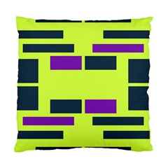 Abstract pattern geometric backgrounds Standard Cushion Case (One Side)