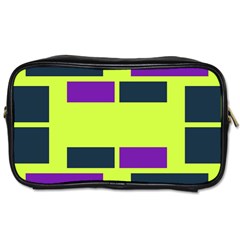 Abstract pattern geometric backgrounds Toiletries Bag (Two Sides)