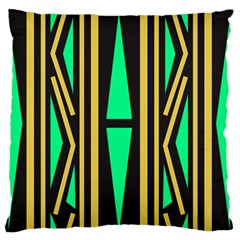 Abstract Pattern Geometric Backgrounds Standard Flano Cushion Case (two Sides) by Eskimos