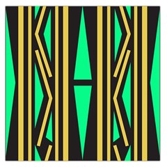 Abstract Pattern Geometric Backgrounds Large Satin Scarf (square) by Eskimos