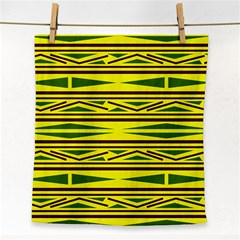 Abstract Pattern Geometric Backgrounds Face Towel by Eskimos