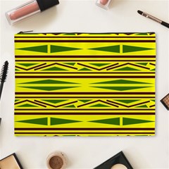 Abstract Pattern Geometric Backgrounds Cosmetic Bag (xl) by Eskimos