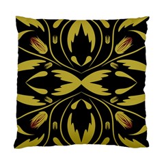 Folk Flowers Print Floral Pattern Ethnic Art Standard Cushion Case (two Sides) by Eskimos