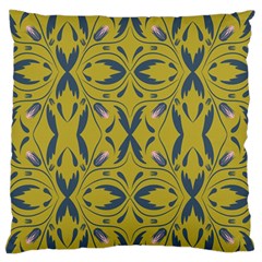 Folk Flowers Print Floral Pattern Ethnic Art Standard Flano Cushion Case (two Sides) by Eskimos