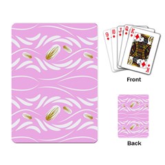 Folk Flowers Print Floral Pattern Ethnic Art Playing Cards Single Design (rectangle) by Eskimos