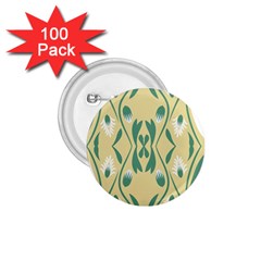 Folk Flowers Print Floral Pattern Ethnic Art 1 75  Buttons (100 Pack)  by Eskimos