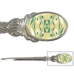 Folk Flowers Print Floral Pattern Ethnic Art Letter Opener by Eskimos