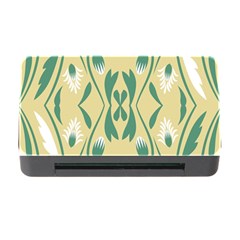 Folk Flowers Print Floral Pattern Ethnic Art Memory Card Reader With Cf by Eskimos