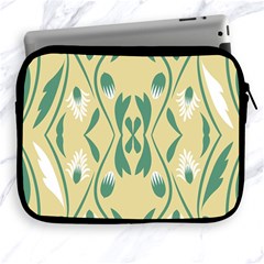 Folk Flowers Print Floral Pattern Ethnic Art Apple Ipad 2/3/4 Zipper Cases by Eskimos