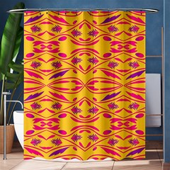 Folk Flowers Print Floral Pattern Ethnic Art Shower Curtain 60  X 72  (medium)  by Eskimos