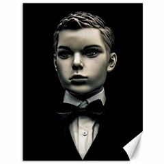 Evil Boy Manikin Portrait Canvas 36  X 48  by dflcprintsclothing