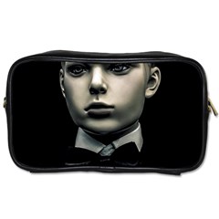 Evil Boy Manikin Portrait Toiletries Bag (two Sides)