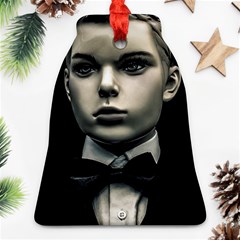 Evil Boy Manikin Portrait Ornament (bell)