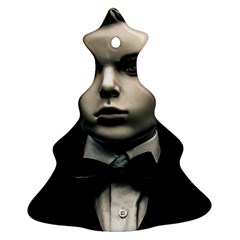 Evil Boy Manikin Portrait Christmas Tree Ornament (two Sides) by dflcprintsclothing