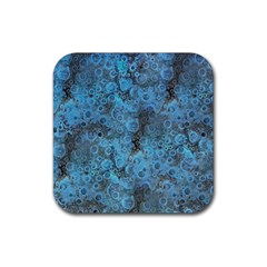 Abstract Surface Texture Background Rubber Coaster (square) by dflcprintsclothing