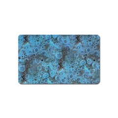 Abstract Surface Texture Background Magnet (name Card)