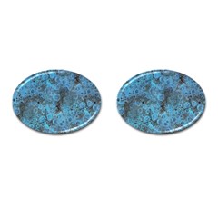 Abstract Surface Texture Background Cufflinks (oval) by dflcprintsclothing