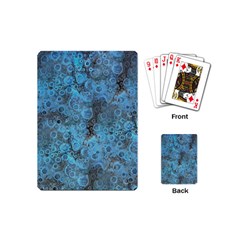 Abstract Surface Texture Background Playing Cards Single Design (mini)