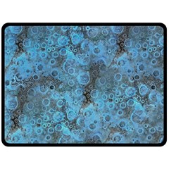 Abstract Surface Texture Background Double Sided Fleece Blanket (large) 