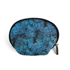 Abstract Surface Texture Background Accessory Pouch (small)