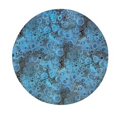 Abstract Surface Texture Background Mini Round Pill Box by dflcprintsclothing