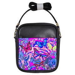 Butterfly Girl s Sling Bag by DayDreamersBoutique