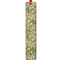 Colorful Stylized Botanic Motif Pattern Large Book Marks by dflcprintsclothing