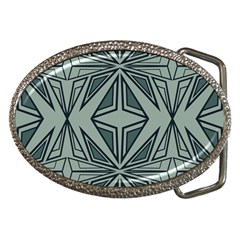 Abstract Pattern Geometric Backgrounds Belt Buckles by Eskimos