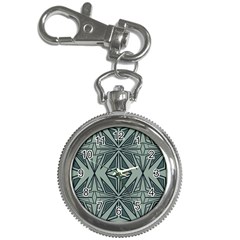 Abstract Pattern Geometric Backgrounds Key Chain Watches by Eskimos