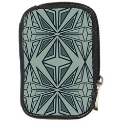 Abstract Pattern Geometric Backgrounds Compact Camera Leather Case by Eskimos