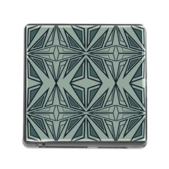 Abstract Pattern Geometric Backgrounds Memory Card Reader (square 5 Slot) by Eskimos