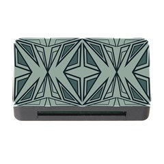 Abstract Pattern Geometric Backgrounds Memory Card Reader With Cf by Eskimos