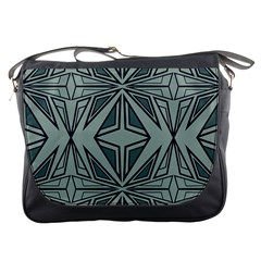 Abstract Pattern Geometric Backgrounds Messenger Bag by Eskimos