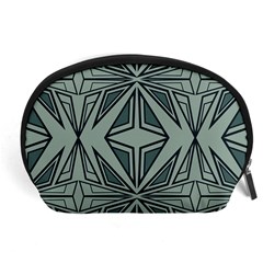 Abstract Pattern Geometric Backgrounds Accessory Pouch (large) by Eskimos