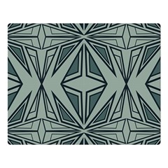 Abstract Pattern Geometric Backgrounds Double Sided Flano Blanket (large)  by Eskimos