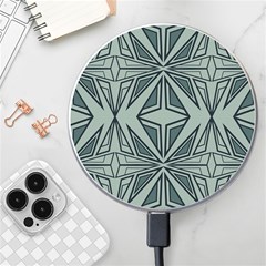 Abstract Pattern Geometric Backgrounds Wireless Charger by Eskimos