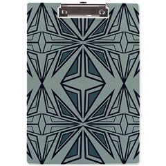 Abstract Pattern Geometric Backgrounds A4 Clipboard