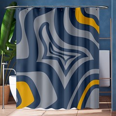 Abstract Pattern Geometric Backgrounds Shower Curtain 60  X 72  (medium)  by Eskimos