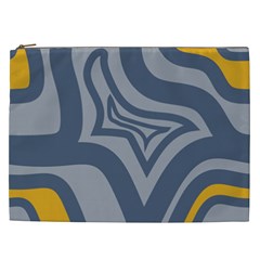 Abstract Pattern Geometric Backgrounds Cosmetic Bag (xxl) by Eskimos