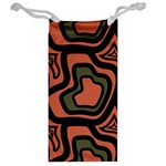 Abstract pattern geometric backgrounds Jewelry Bag Back