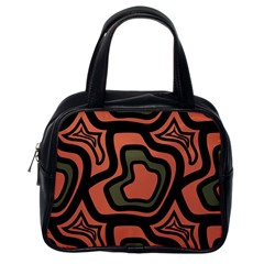 Abstract Pattern Geometric Backgrounds Classic Handbag (one Side) by Eskimos