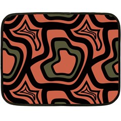 Abstract Pattern Geometric Backgrounds Fleece Blanket (mini) by Eskimos