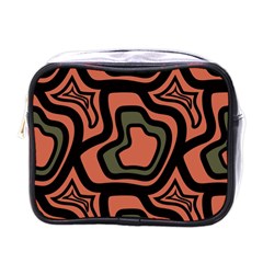 Abstract Pattern Geometric Backgrounds Mini Toiletries Bag (one Side) by Eskimos