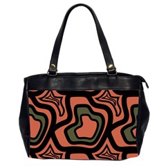 Abstract Pattern Geometric Backgrounds Oversize Office Handbag (2 Sides) by Eskimos