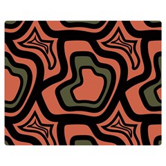 Abstract Pattern Geometric Backgrounds Double Sided Flano Blanket (medium)  by Eskimos