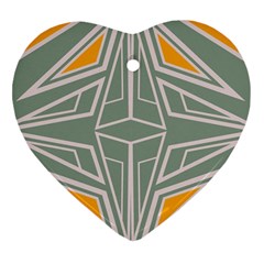 Abstract Pattern Geometric Backgrounds Ornament (heart) by Eskimos