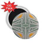 Abstract pattern geometric backgrounds 2.25  Magnets (100 pack)  Front