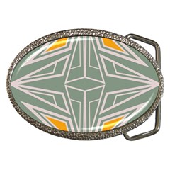 Abstract Pattern Geometric Backgrounds Belt Buckles by Eskimos